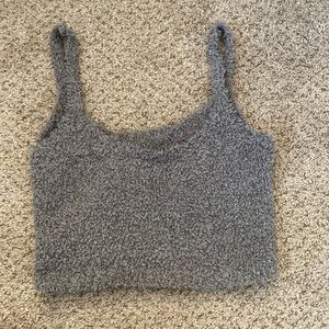 Cropped Skims Fuzzy Tank top